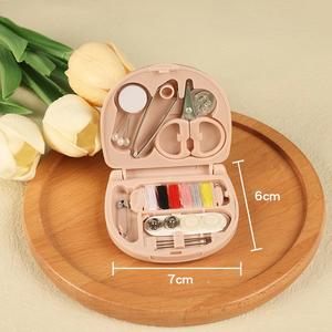 Adorable Kit de Bordado Rosa, Juego Completo con <span class=keywords><strong>Todo</strong></span> lo que Necesitas, Compacto y Conveniente para Reparaciones en Movimiento - Product Image 5