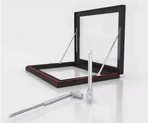 Thiết kế hiện đại khung hợp kim nhôm hàng Đầu Treo 70 độ mở kích thước lớn cửa sổ mái bằng phẳng giếng trời cho cầu thang - Product Image 3