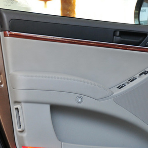 Cubierta de Reposabrazos para Puerta de Hyundai Veracruz, Cuero de Microfibra Auténtica, Delantero 06-15, Caja de Almacenamiento - Product Image 2