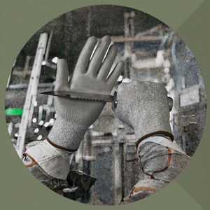 Gants de jardinage et équipement de protection, gants anti-coupure 5 PU enduits, protection des mains de sécurité industrielle, gants de travail résistants aux coupures - Product Image 3