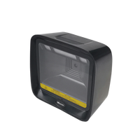 Lector de Códigos QR Inalámbrico 2D Omnidireccional con Escaneo Automático, Escáner de Códigos de Barras USB de Escritorio