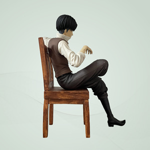 Figurine d'action en PVC de 19 cm des personnages d'anime Eren Jaeger et <span class=keywords><strong>Mikasa</strong></span> <span class=keywords><strong>Ackerman</strong></span>, collectionnable, en vente flash - Product Image 5