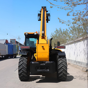 איכות גבוהה תותב 4wd היגוי טלפון 4: 5ton מלגזה מלגזה טלסקופית עם דלי למכירה - Product Image 5