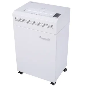 SUNWOOD Heavy Duty máquina trituradora de Papel Indústria 3.8X30mm 25 Folhas de Micro-corte trituradora de Papel Branco Cartões De Crédito