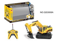 2024 vente chaude 1/20 6 canaux RC pelle modèle Expert télécommande Construction jouet avec musique et effets de lumière