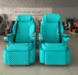 YLA Nuevo Asiento <span class=keywords><strong>de</strong></span> Lujo VIP para Furgoneta Maybach, Asiento <span class=keywords><strong>de</strong></span> Coche Modificado, Bolsa <span class=keywords><strong>de</strong></span> Documentos <span class=keywords><strong>de</strong></span> Cuero, Asiento Deportivo con Logotipo para Vito W447 <span class=keywords><strong>Sprinter</strong></span> - Product Image 2