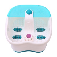 Nouveau Spa de Bain de Pieds Chauffant Ionique Populaire pour la Circulation Sanguine, avec Pierre Ponce, Capacité 6,5L, Quatre Modes de Massage