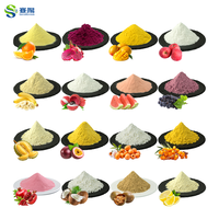 Poudre de fruits mélangés USDA SuperAliment, 100% pure, séchée par pulvérisation, à base de jus de fruits