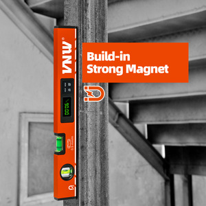 Regla de Nivel Magnética Digital de 40 cm, Aleación de Aluminio, Precisión de 0.5 mm, Herramienta de Medición de Ángulos para Construcción y Bricolaje - Product Image 4