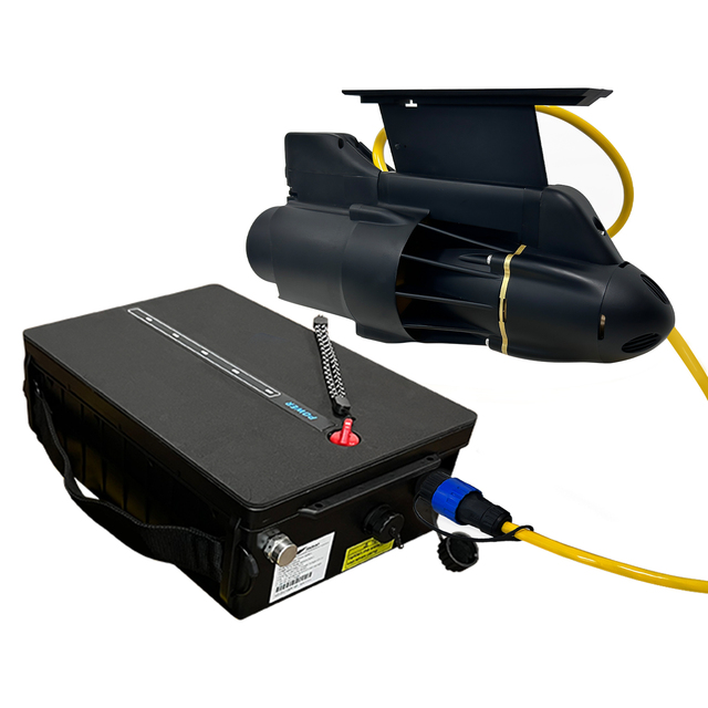 Directional Electric Fin Trolling Motor Engine for Inflatable Paddle Board Kayak Belly Fishing Boat SUP with 58AH Battery