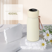 Beauchy 2025 Nouveau design 400ml en acier inoxydable 316 isolé sous vide, gobelet intelligent avec affichage LED de la température