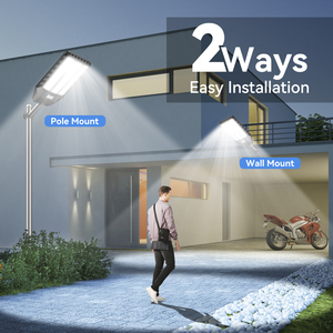 US Stock High Power LED <strong>Street</strong> <strong>Light</strong> Outdoor Commercial Solar <strong>Street</strong> <strong>Light</strong> For <strong>Wholesale</strong> Distributor Parking Lot Warehouse - Product Image 4