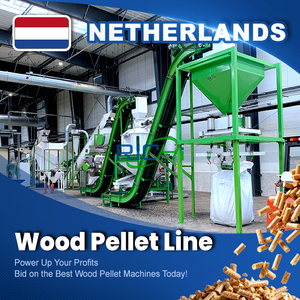 Solution clé en main RICHI pour les granulés de bois - Ligne de production de granulés de bois professionnelle haute capacité 1T <span class=keywords><strong>par</strong></span> <span class=keywords><strong>heure</strong></span> - Product Image 1