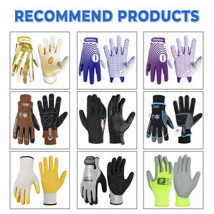 PRI 90 jours Fenêtre Vente en gros <span class=keywords><strong>Gants</strong></span> de football pour jeunes antidérapants blancs <span class=keywords><strong>Gants</strong></span> de football américain imprimés avec logo personnalisé Équipement de sport - Product Image 6