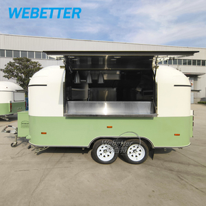 WEBETTER Catering Mobile Mobile cucina barbecue griglia cibo rimorchio Remorque completamente attrezzata forno per Pizza camion di cibo per la vendita in Usa - Product Image 2