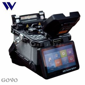 5 pulgadas 6 motores Core alineación fibra fusión empalmador OFC máquina de empalme <span class=keywords><strong>X900</strong></span> - Product Image 3