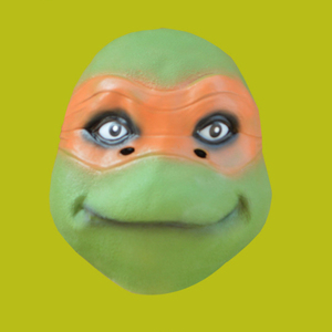 Máscara de las Tortugas <span class=keywords><strong>Ninja</strong></span>, Artículo de Cine Animado, Accesorio para la Cabeza, Actuaciones de Tortugas en Escenario, Cosplay para Convenciones Cómicas - Product Image 3