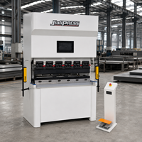 Presse plieuse CNC entièrement électrique 110T 1600mm à double servo, sans huile, compacte, pour le pliage de tôles