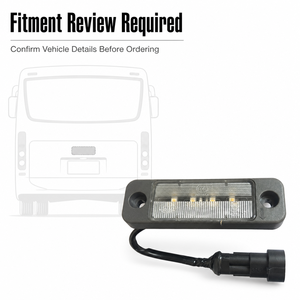 Gruppo Luce Targa Posteriore per Autobus Commerciale, Illuminazione Carrozzeria Pullman, Ricambio per Manutenzione e Installazione - Product Image 4