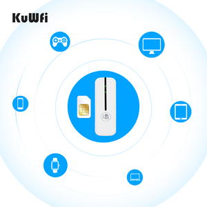 Giao Hàng Nhanh Kuwfi 150Mbps USB Modem Routeur 4G 10 Người Dùng Cắm Và Paly Pocket 4G Wifi USB Dongle Router Với LED Hiển Thị - Product Image 5