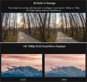 Caddx Walksnail HD Camera/VTX Kit for <b>Racing</b> <b>Drones</b> High Quality 4K Pocket FPV Capable Carbon Fiber Gimbals Price Accessory - Product Image 5