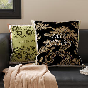 Coussin de dossier de luxe haut de gamme français avec coussin de lit en tissu <span class=keywords><strong>pour</strong></span> canapé et salon - Product Image 3