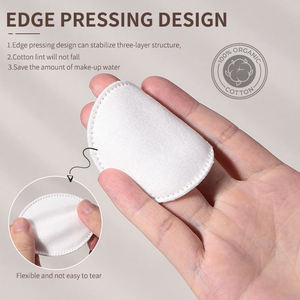 Discos de Algodón Cosméticos LMLTOP, Algodón Puro, Envío Rápido, Discos de Algodón Grandes, Logotipo Personalizado, Venta Caliente, Desechables SY462 - Product Image 2