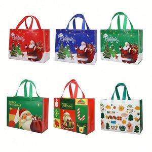 Bolsas Multifuncionales de Tela No Tejida para Envolver Regalos, Artículos para Fiestas Navideñas, Bolsas de Regalo Promocionales - Product Image 1