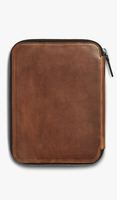 Portefeuille en cuir de qualité supérieure porte-documents A4 portefeuille d'affaires pochette luxueuse en cuir véritable