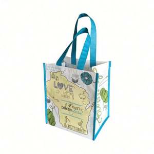 Sac fourre-tout laminé à prix raisonnable de vente directe d'usine Foire de Canton - Product Image 4