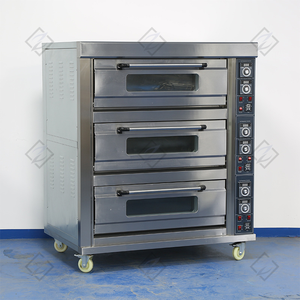 Horno comercial para hornear Pastel casero Pan <span class=keywords><strong>Pizza</strong></span> Horno de cubierta - Product Image 6