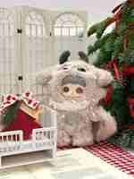 Boneka Vinyl Plush Kawaii Seri Keanehan Musim Dingin MayMei Hitoy Asli Grosir dalam Kotak Misteri untuk Dekorasi Pohon Natal
