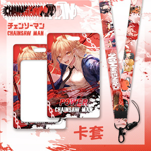 สายคล้องคอโพลีเอสเตอร์คุณภาพสู<span class=keywords><strong>ง</strong></span>18แบบพร้อมช่องใส่บัตรสำหรับแฟนๆของอะนิเมะ <span class=keywords><strong>Chainsaw</strong></span> <span class=keywords><strong>Man</strong></span> - Product Image 4