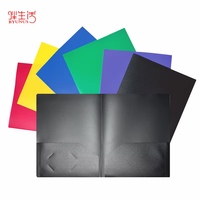 Dossier de classement de haute qualité pour l'école et le bureau, en polypropylène (PP), format lettre, 2 pochettes, pour usage professionnel et scolaire