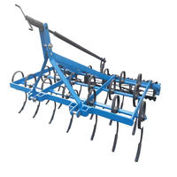 Machines agricoles Cultivateur à ressort à 9 dents avec rouleau 2.5m cultivateurs travail du sol