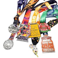Médaille en métal en alliage de zinc zamac personnalisée avec logo rigide facile à utiliser