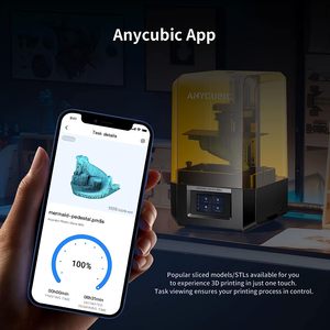สำหรับเครื่องพิมพ์สามมิติ Anycubic Photon Mono M5s Pro ขนาด 10.1 นิ้ว ความแม่นยำ 19 ไมครอน ความละเอียด 12k จอ LCD อัตโนมัติ ขนาด 200*218*123 มม. - Product Image 5