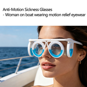 Lunettes anti-mal des transports modernes <span class=keywords><strong>en</strong></span> plastique pour soulager les nausées <span class=keywords><strong>en</strong></span> voiture, <span class=keywords><strong>en</strong></span> bateau ou <span class=keywords><strong>en</strong></span> avion - Product Image 4