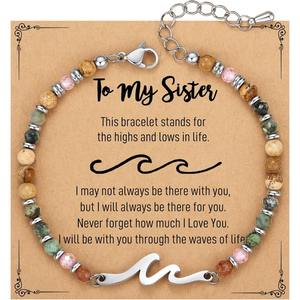 Braccialetti alla Moda per Donna, Gioielli con Pietre Naturali, Regali per Migliori Amiche, Braccialetti da Donna per <span class=keywords><strong>Compleanno</strong></span> - Product Image 5