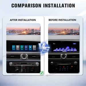 Boîtier décodeur de système Linux Viknav pour voiture, interface de mise à niveau compatible avec Lexus GS 2007-2020, CarPlay sans fil, Android Auto, Autolink, Airplay - Product Image 2