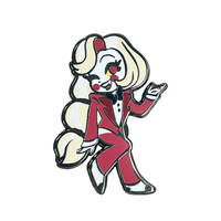 Épinglette en émail personnalisée avec personnage de dessin animé démon fantastique, badge en métal émaillé dur pour sac à dos, chapeau, décoration de vêtements