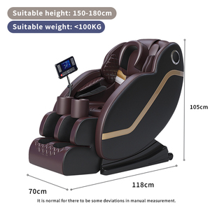 Fauteuil de massage et de relaxation KZJ 8D à gravité zéro pour la rééducation, avec fonction de massage des pieds, chaleur et massage intégral du corps - Product Image 5