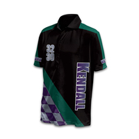 Chemises de course personnalisées pour moto et Auto, par Sublimation, vente en gros