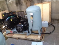 Compresseur d'air à double piston 15kw, pompe 30 bars, livraison gratuite