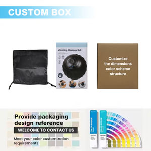 Bola de Fascia de tejido profundo para masaje de punto gatillo, función de calentamiento vibratorio, Bola de masaje para gimnasio de Yoga - Product Image 5