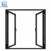 Ventanas Abatibles de Aluminio con Marco Estrecho Minimalista LANGE, Ventanas de Doble Acristalamiento Insonorizadas con Apertura hacia Afuera