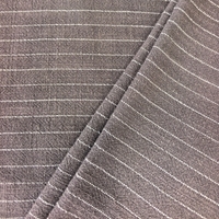 Tissu mélangé viscose et lin de haute qualité 180 GSM, tissé, teint en fil, à rayures, pour chemises, robes et pantalons d'été