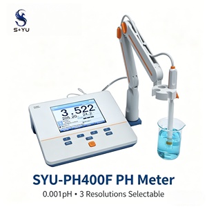 Testeur de pH professionnel <span class=keywords><strong>SYU</strong></span> PH400F haute précision pour l'analyse de l'eau, du lait, des boissons et de l'eau potable OEM - Product Image 1