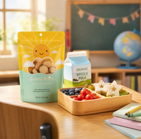 Sachets alimentaires refermables personnalisés imprimés en héliogravure, thermoscellables, étanches, anti-odeur, anti-humidité, de qualité alimentaire, en PE