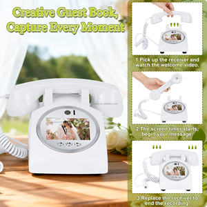 Usine 1080P vidéaste <span class=keywords><strong>mariage</strong></span> livre d'or enregistreur vidéo pour téléphone téléphones filaires - Product Image 5